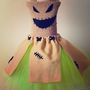 Oogie boogie inspired tutu costume